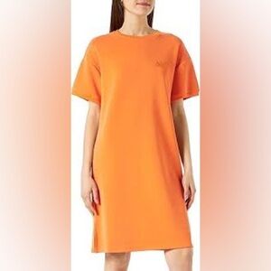 Armani Exchange Women's Logo Light Scuba T-Shirt Dress